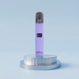 DIYA 叮啞一代皮革主機 內建 LED 顯示螢幕 8W-10W 雙檔切換自定義口感 380mAh 穩定續航 適配 RELX / SP2S / ILIA 煙彈 台灣現貨秒發