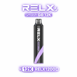 RELX Smash Go 12000口抛棄式電子煙 獨家防乾燒技術 15ml澎湃大容量 爆爽擊喉感5%丁鹽 500mAh穩壓續航 台灣現貨秒發
