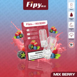 【買3盒送主機】Fipy 果派一代通用煙彈 2.2ml 大容量  3%爆汁口感 透明美學 × 爆汁體驗 頂級陶瓷芯 全台最夯現貨秒發