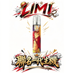 Limi 幻彩卡通系列 一代通用發光霧化桿 草莓熊・魯夫聯名限定 Type-C 瞬充 穩定輸出不掉漆 台灣現貨免等待