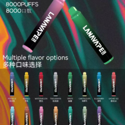 LANA ZOLT 8000抛棄式 冰感水果系列清爽入喉 Mesh網狀霧化芯爆發力強 可充電式設計 拉娜 台灣現貨下單秒發