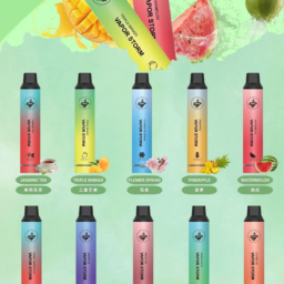 VAPOR STORM 風暴系列5000口拋棄式 硬派金屬質感機身 Mesh 芯強勁霧化 650mAh 可充電續航 10ml大容量 台灣現貨秒發