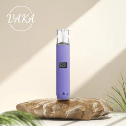 VAKA 義大利真皮一代通用主機 智能LED顯示螢幕 380mAh長效快充技術 穩定輸出不波動 適配一代煙彈 台灣現貨秒發