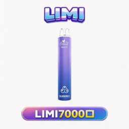 LIMI 7000 拋棄式電子煙 3.5% 尼古丁鹽強勁擊喉 冰感水果系列清涼入喉 吸氣發光 LED燈條 650mAh可充電 台灣現貨秒發