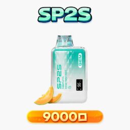 SP2S 思博瑞 GEM 9000抛棄式電子煙 巨量裝煙油續航天花板 600mAh大電量支援快充 智能顯示螢幕 透明水晶質感 全台現貨 秒發不用等