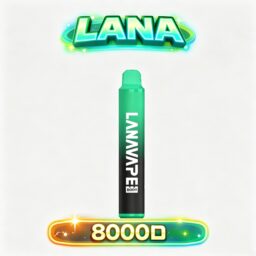 LANA ZOLT 8000抛棄式 冰感水果系列清爽入喉 Mesh網狀霧化芯爆發力強 可充電式設計 拉娜 台灣現貨下單秒發