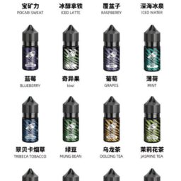 SALTSHAQ 鯊克煙油 30ml 極致爆爽涼感 多層次水果 酸甜平衡不膩口 40mg尼古丁鹽重塑「擊喉感巔峰」小煙解癮神器 台灣現貨秒發
